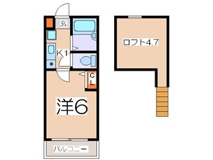 ロフティ向ヶ丘遊園の物件間取画像